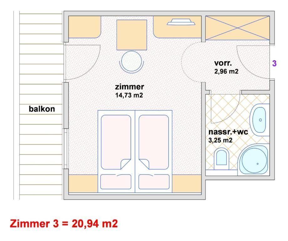 Appartement Hotel Garni Matthaeuserhof Gerlos Quarto foto